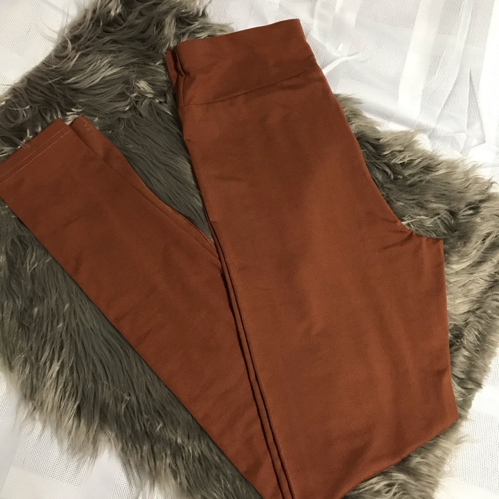 Shein Burnt orange two piece set